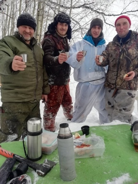 С друзьями за косулей С друзьями за косулей