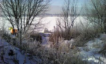 Первый лёд в феврале Первый лёд в феврале