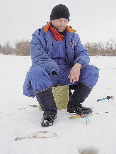 С мормышкой по разливу С мормышкой по разливу