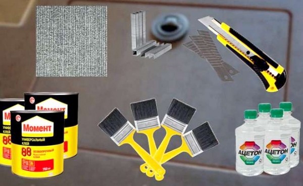 Как оклеить палубу ковролином своими руками