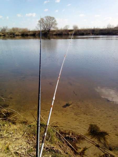 После пруда - на реке