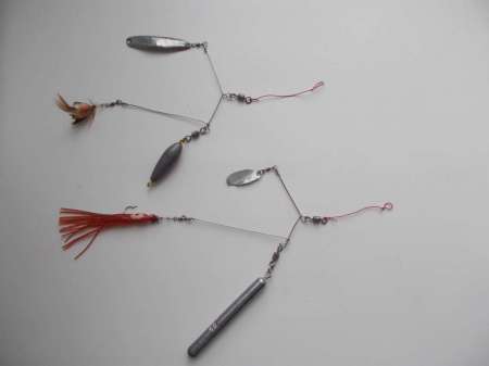 Спиннербейт для ловли по дну на сильном течении