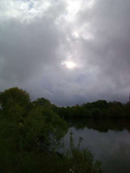 За окунем на уху