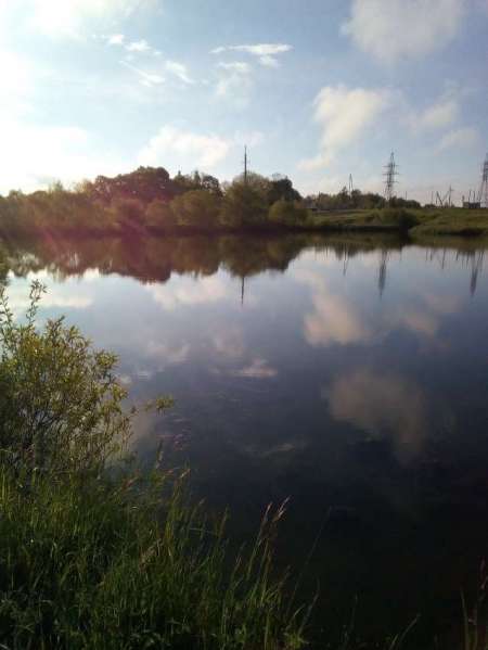 За окунем на уху