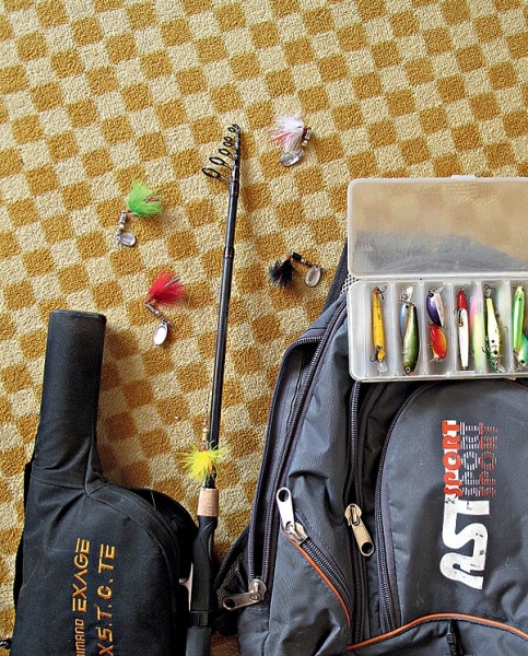 Спиннинг в чемодане