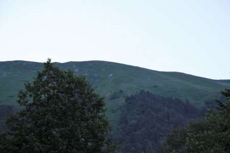 Трудовая рыбалка на горной реке