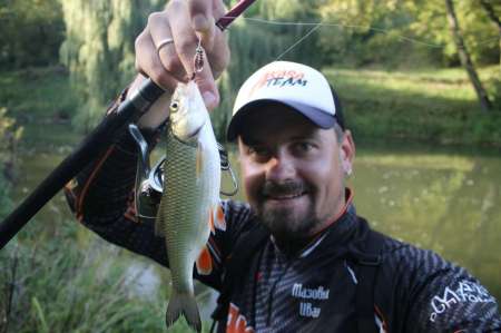 Ловля голавля на спиннинг ультралайт осенью