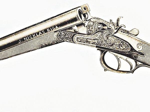 Ружья J. Nicklas из Риги времен Российской империи Ружья J. Nicklas из Риги времен Российской империи