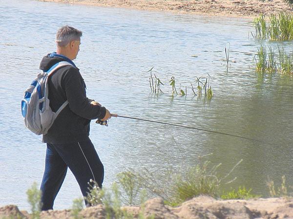 Рыбалка вблизи берега