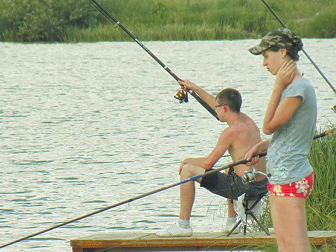 Рыбалка вблизи берега